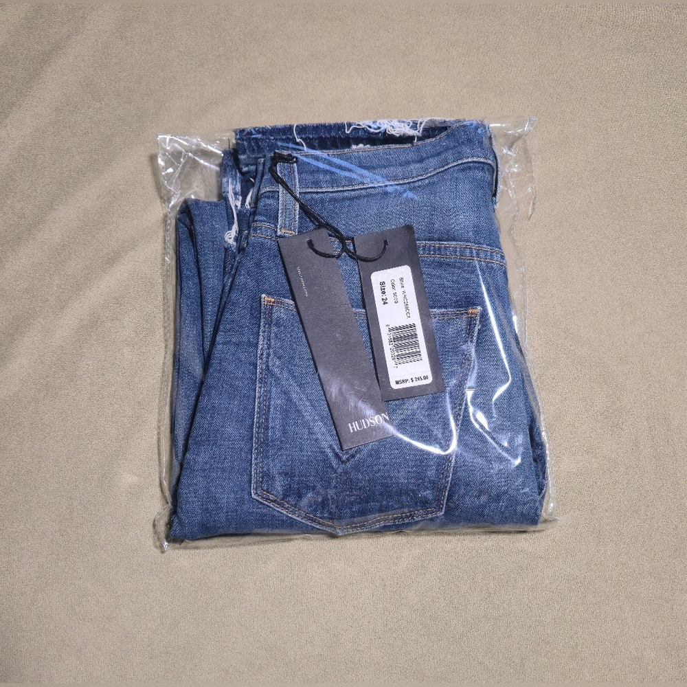 Hudson Highrise Crop Jeans